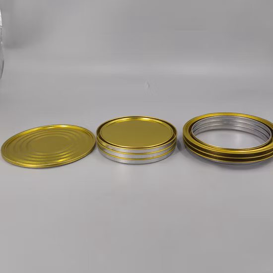 Компонент для жестяной банки Жестяная коробка Металлическая консервная банка Круглая консервная банка Компонент банки с краской